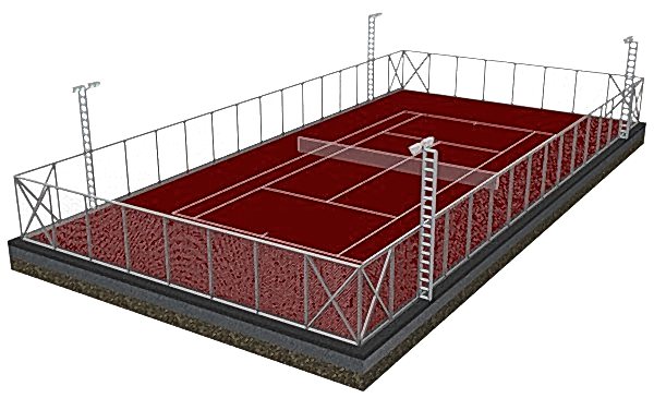 Acik Tenis Kortlari