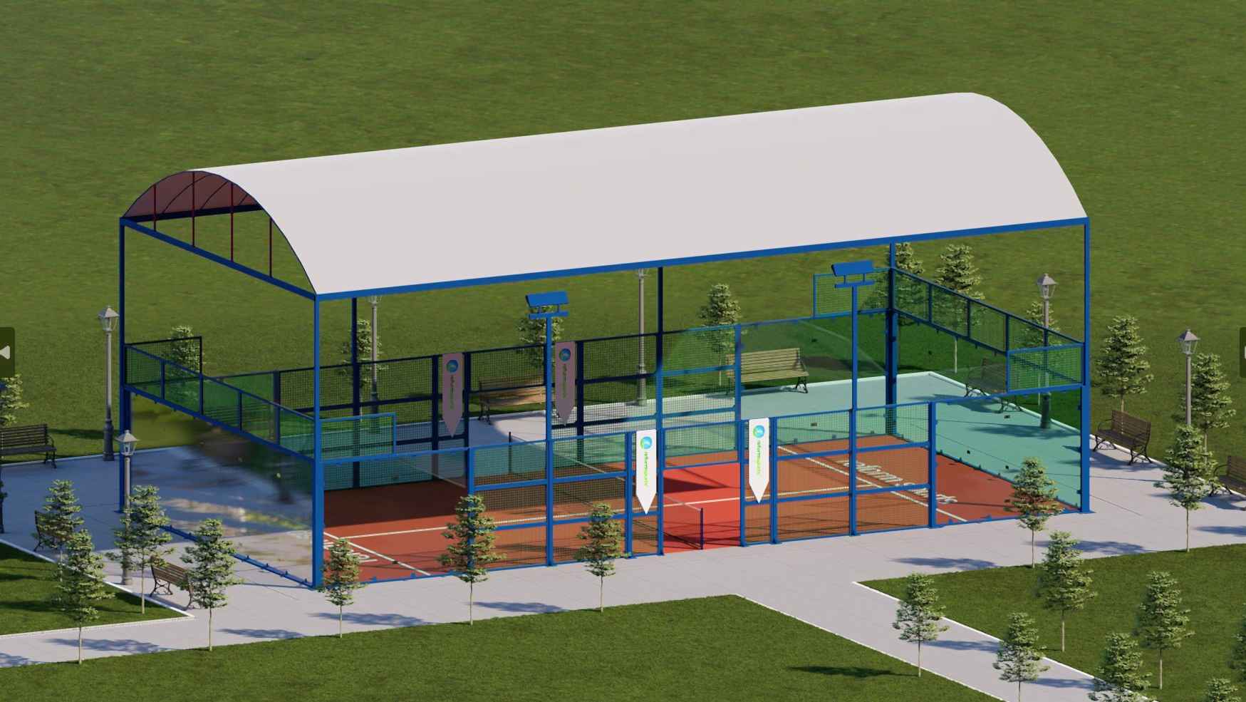 roofed padel reform ()
