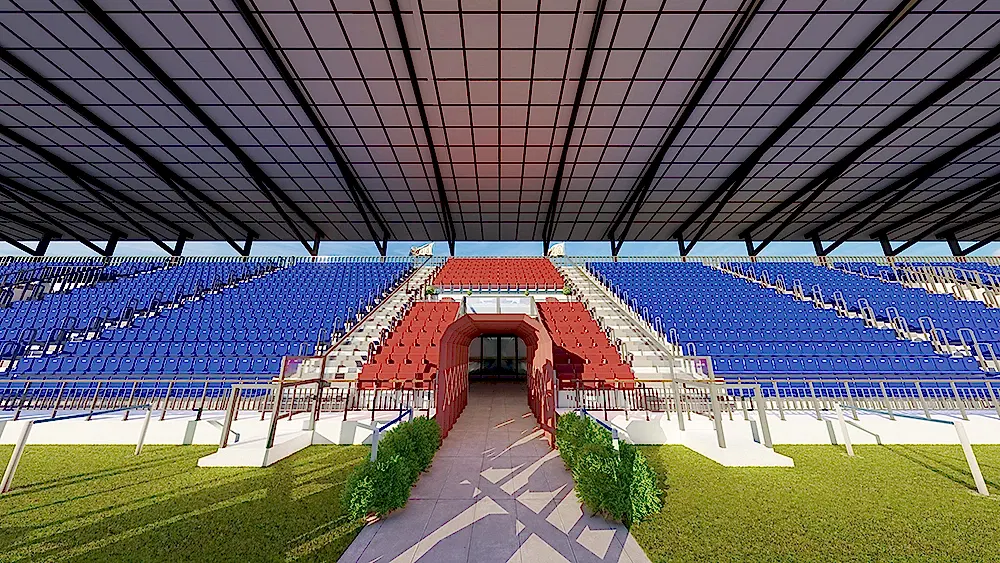 seats football field