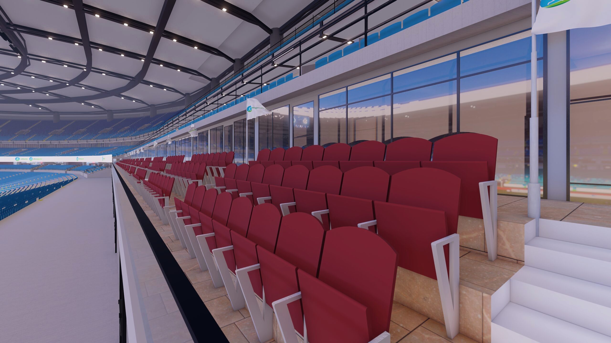seats football field