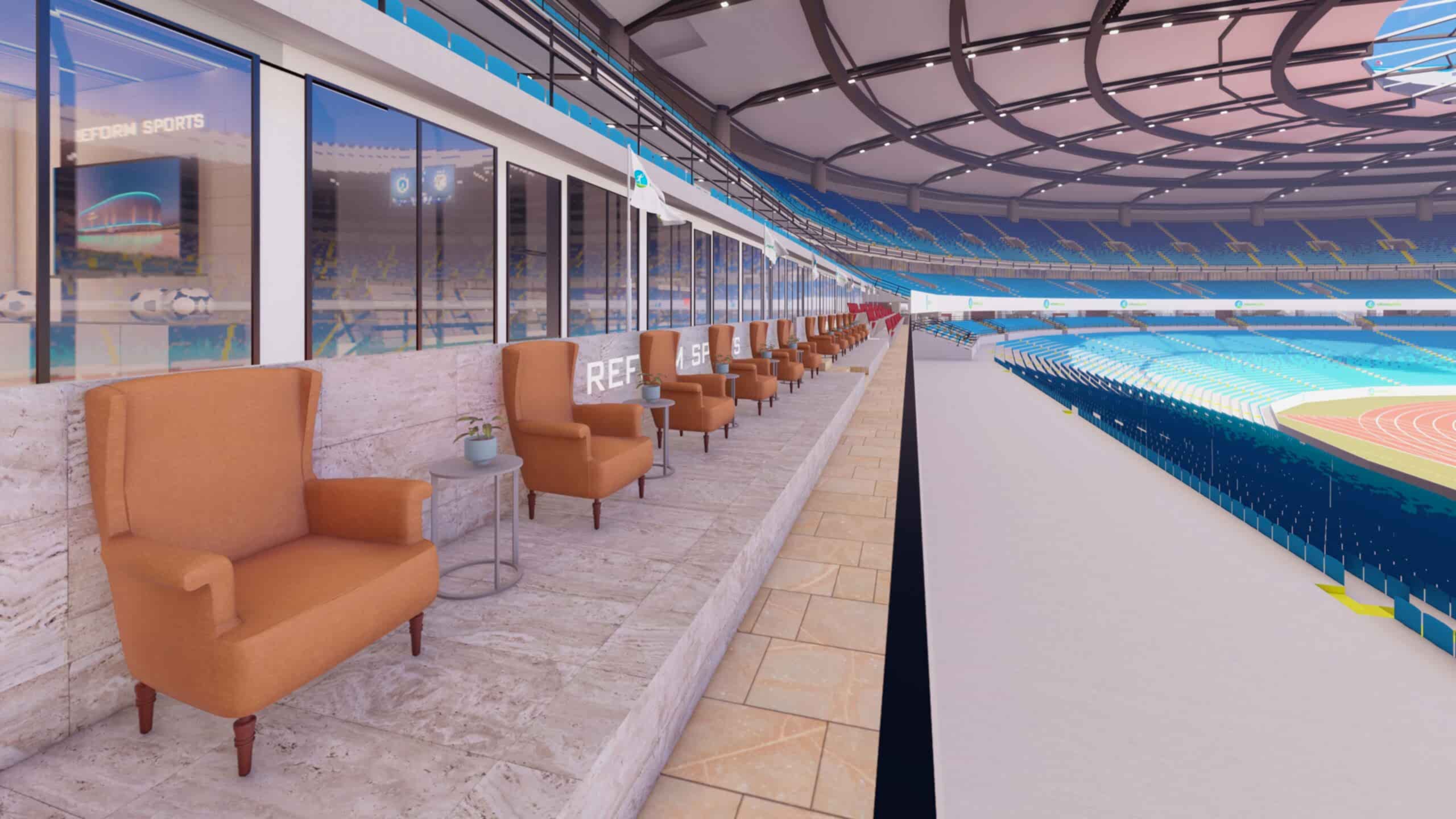 seats football field