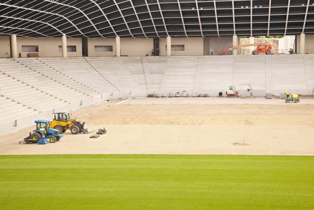 sports field construction cost calculations and construction methods[]